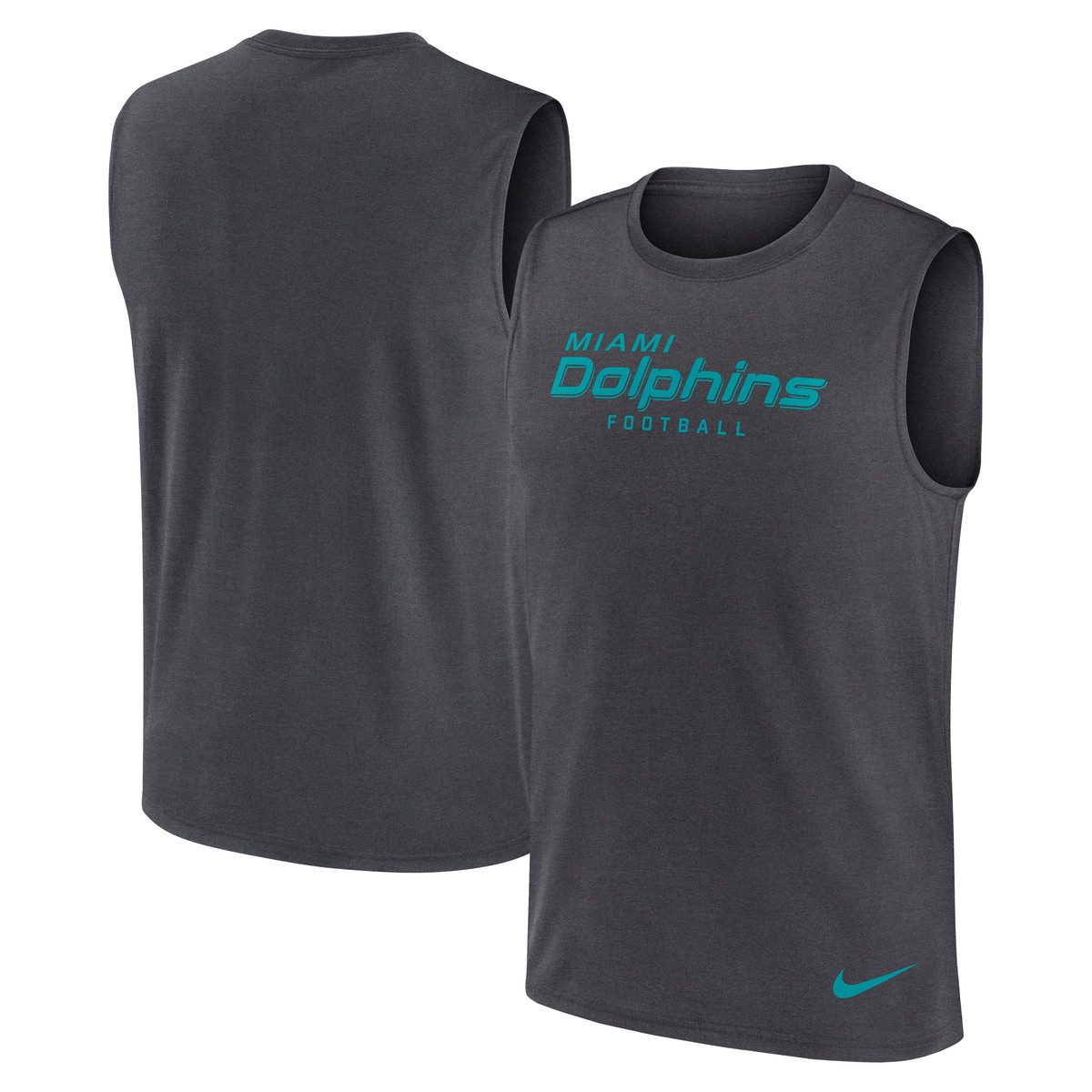 Nike T-Shirt Nike Shirt Miami Dolphins Nike Dri-FIT Legend Muscle Tank