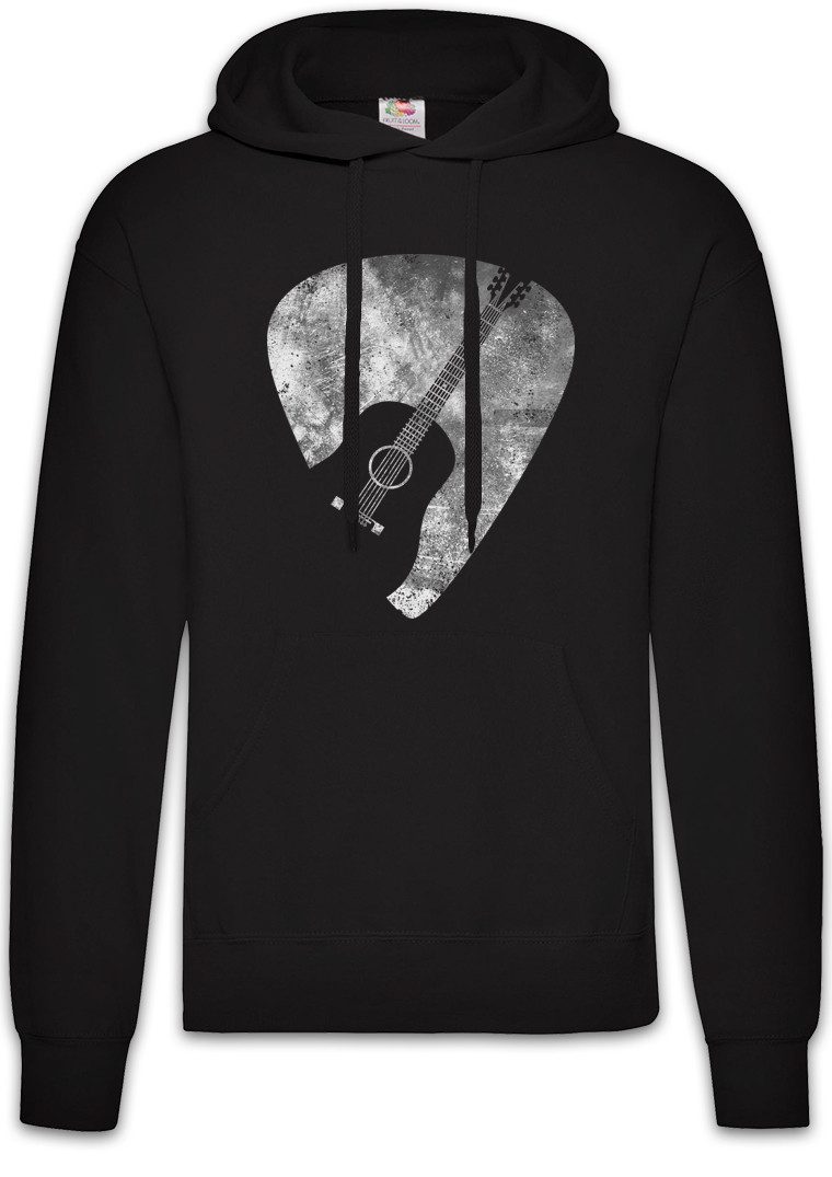 Hoodie Plectrum Herren Hoodie Guitar Gitarren Plektrum Pick Gitarrist Musiker