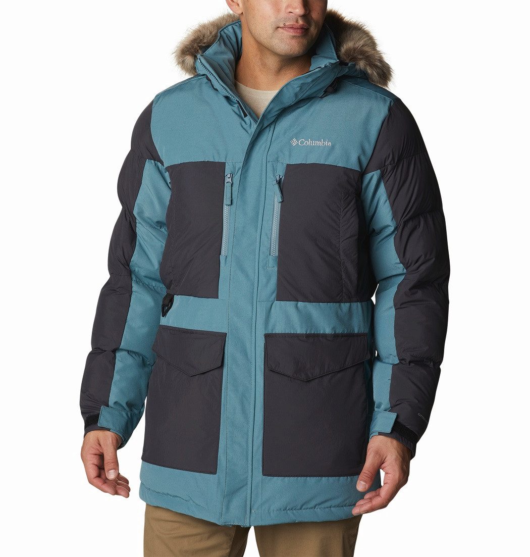 Columbia Parka Marquam Peak Fusion (Omni-Heat Infinity) blau Herren