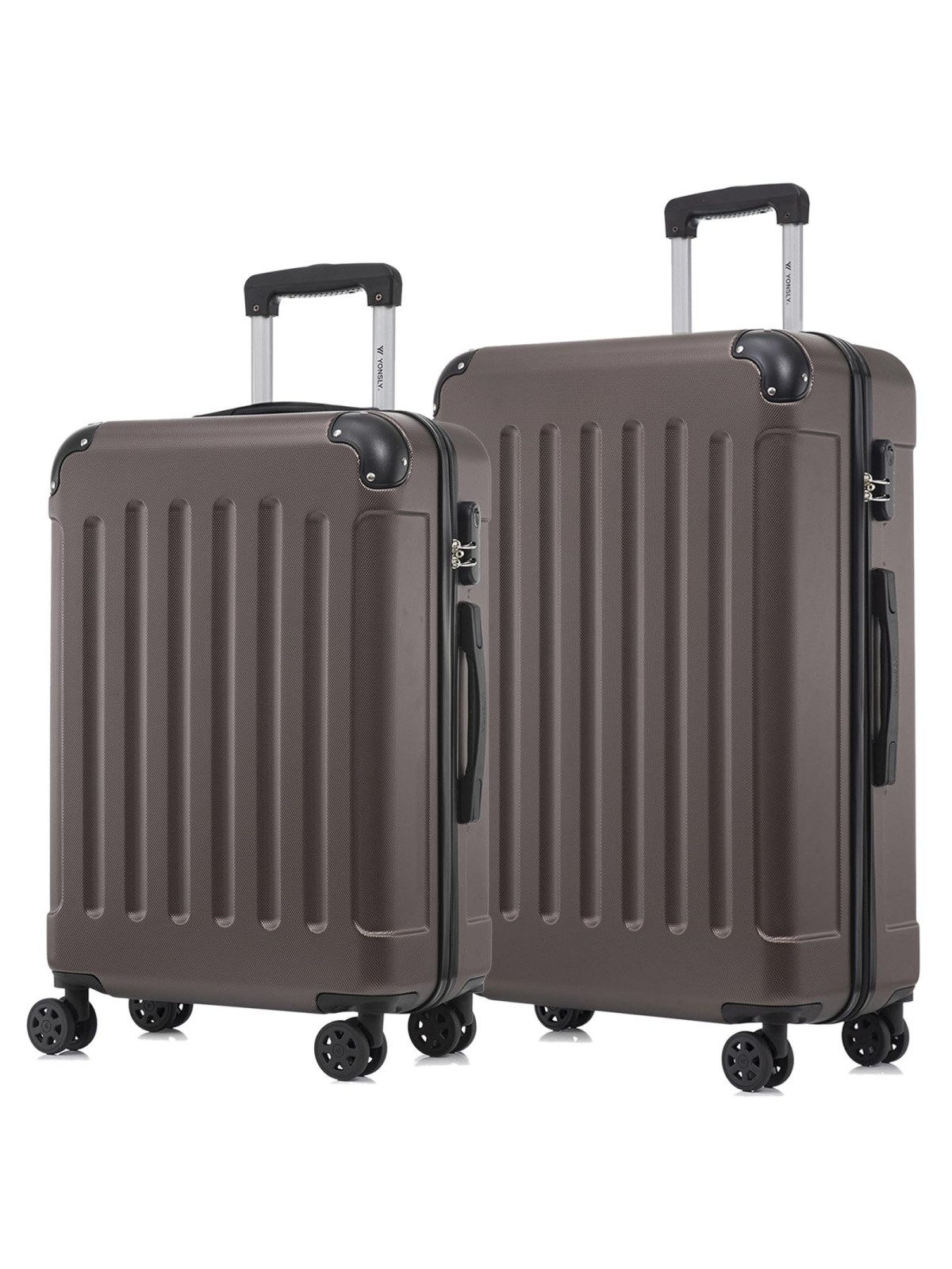 yonsly Trolleyset Hartschalen-Reisekoffer Rollkoffer Trolley Gepäckset aus günstig online kaufen
