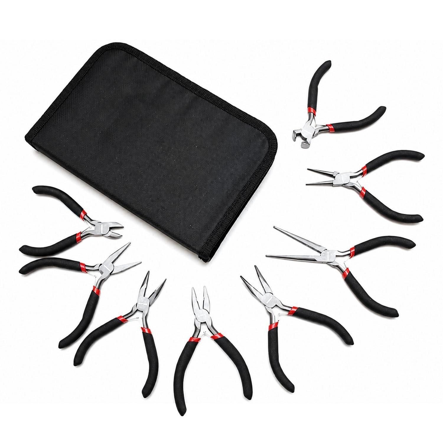 LuxusKollektion Zangenset Mini Zangen Set 8tlg. Hochkohlenstoffstahl