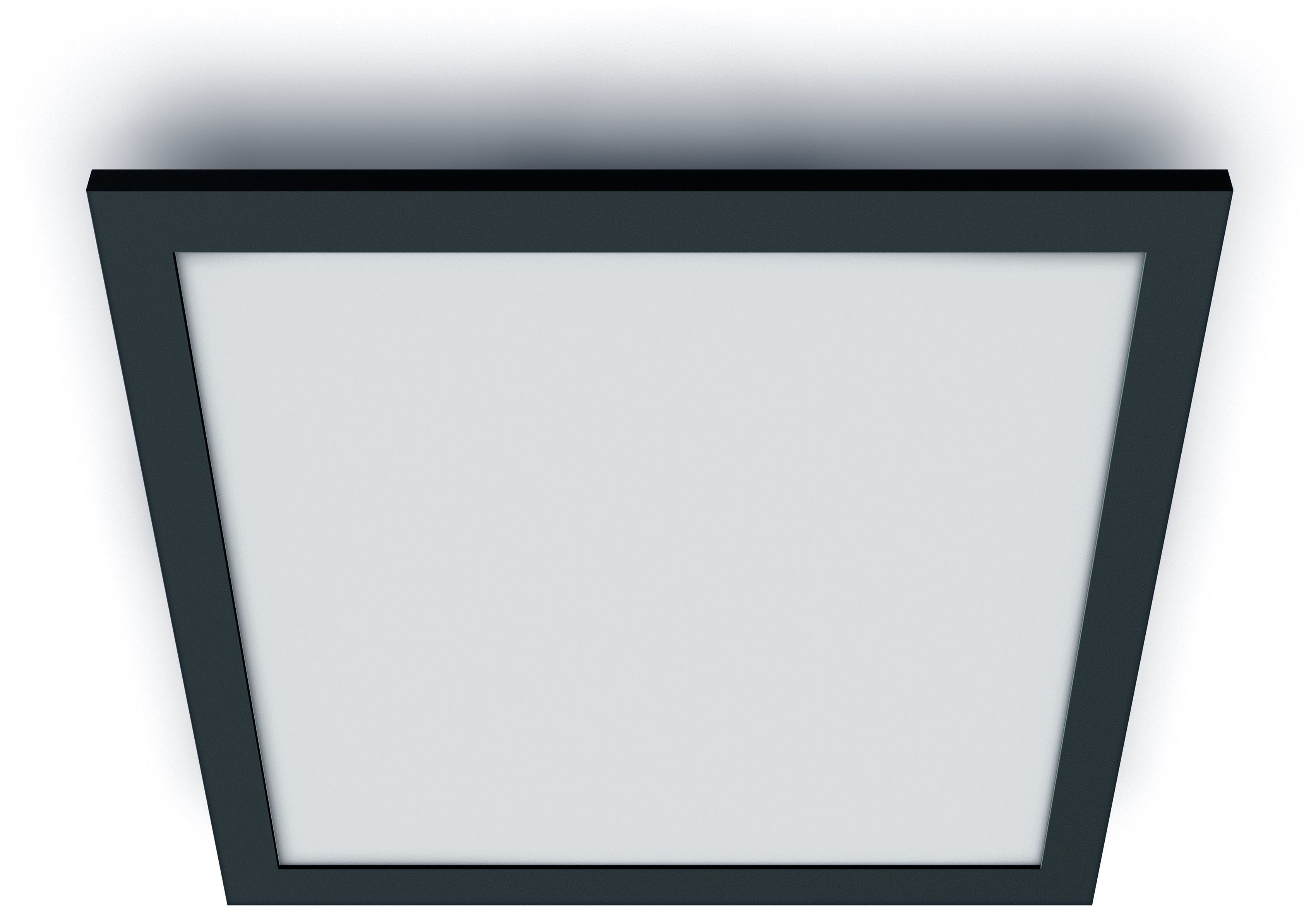 WiZ LED Deckenleuchte Tunable White, Dimmer, LED fest integriert, warmweiß - kaltweiß, Quadratisch