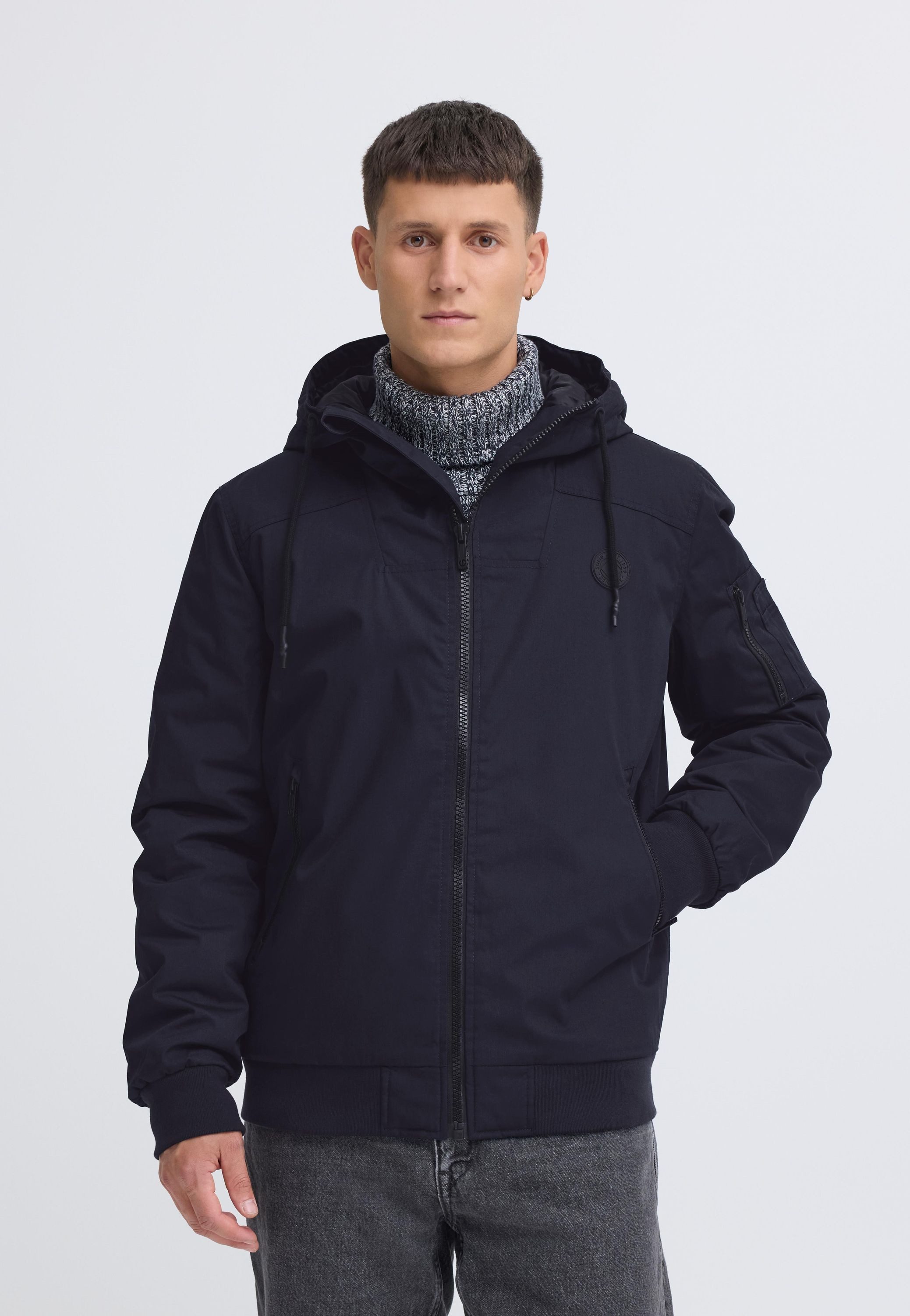 !Solid Windbreaker SDTilly Übergangsjacke mit hochabschließendem Kragen