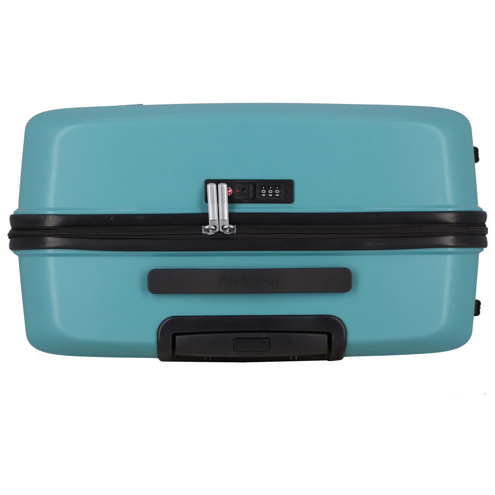 Move, Polypropylen Air teal Rollen, 4 Hartschalen-Trolley Tourister® American