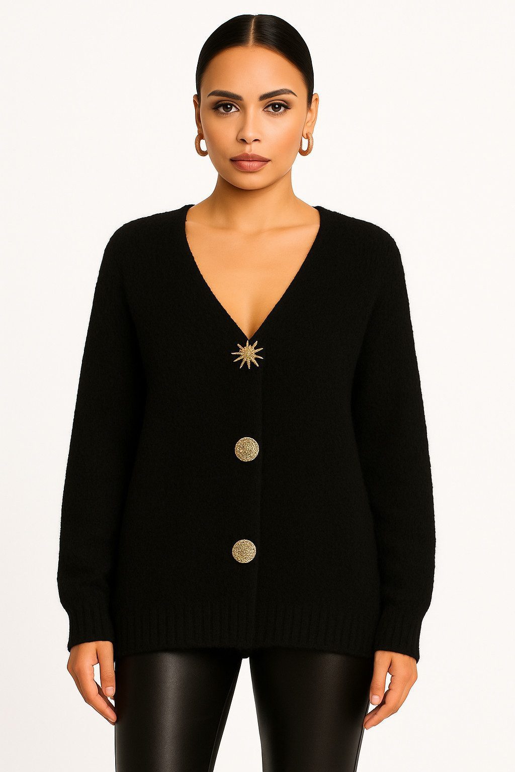 Worldclassca Cardigan WORLDCLASSCA Strickjacke Oversize Cardigan Strickpull günstig online kaufen