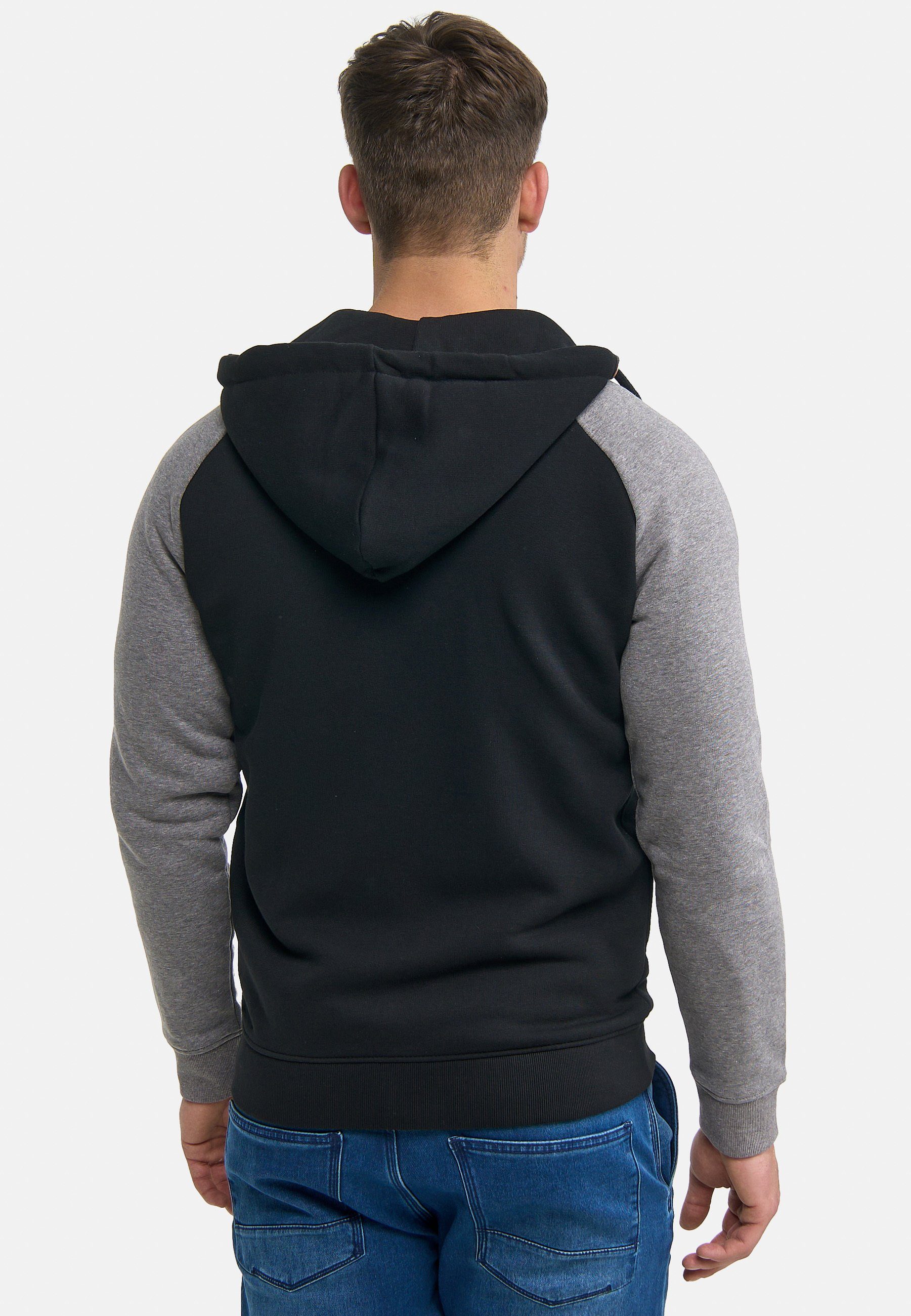 Indicode Kapuzensweatjacke Herren Arbutus Hoodie Sweatjacke Herrenjacke