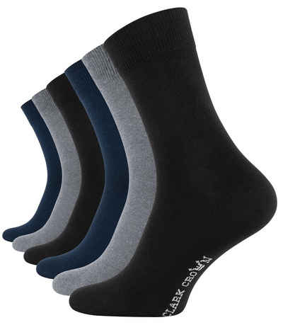 Clark Crown® Socken (6-Paar) in angenehmer Bio-Baumwollqualität
