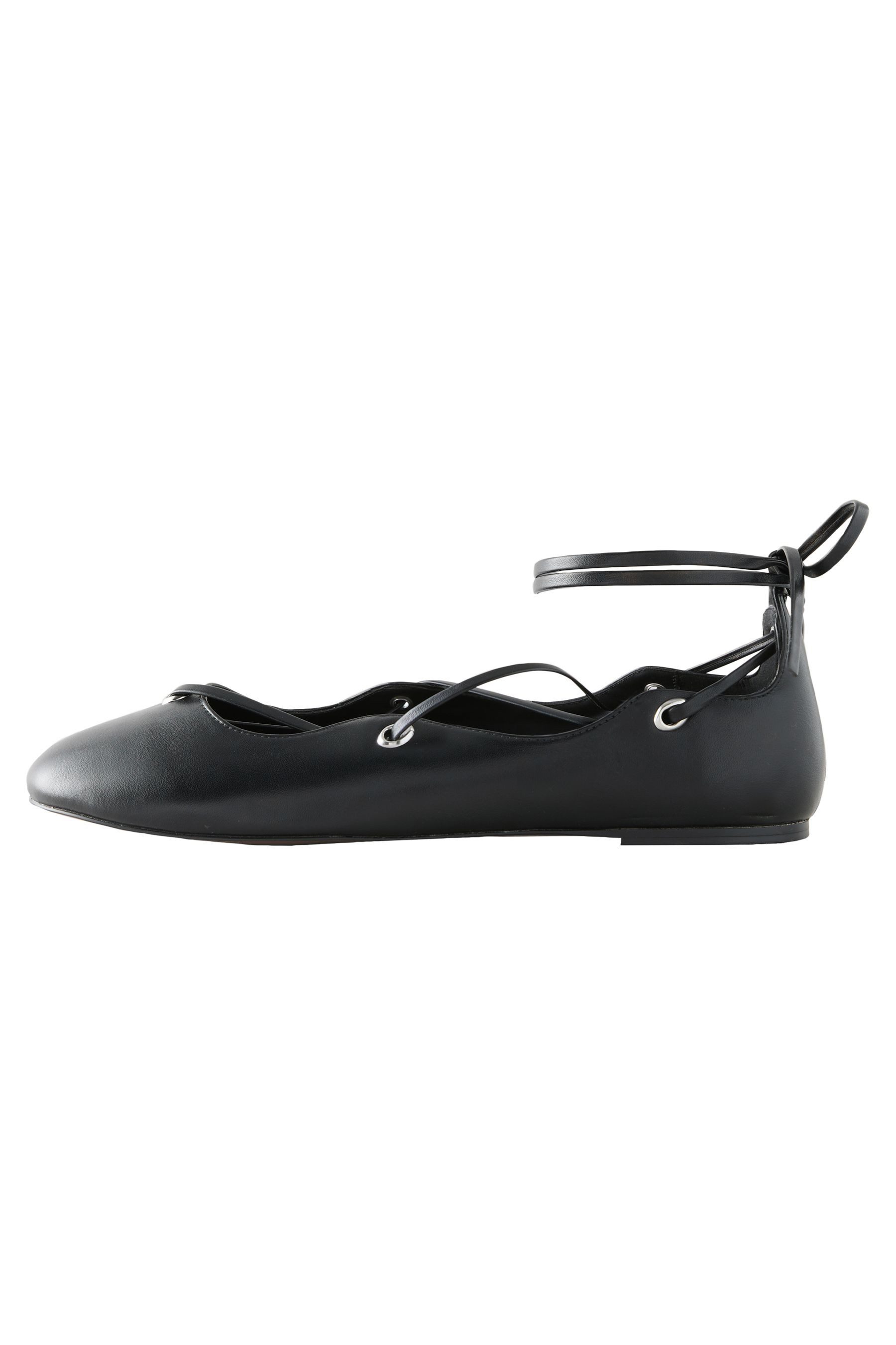 Next Forever Comfort® Ghillie-Schuhe aus Leder Ballerina