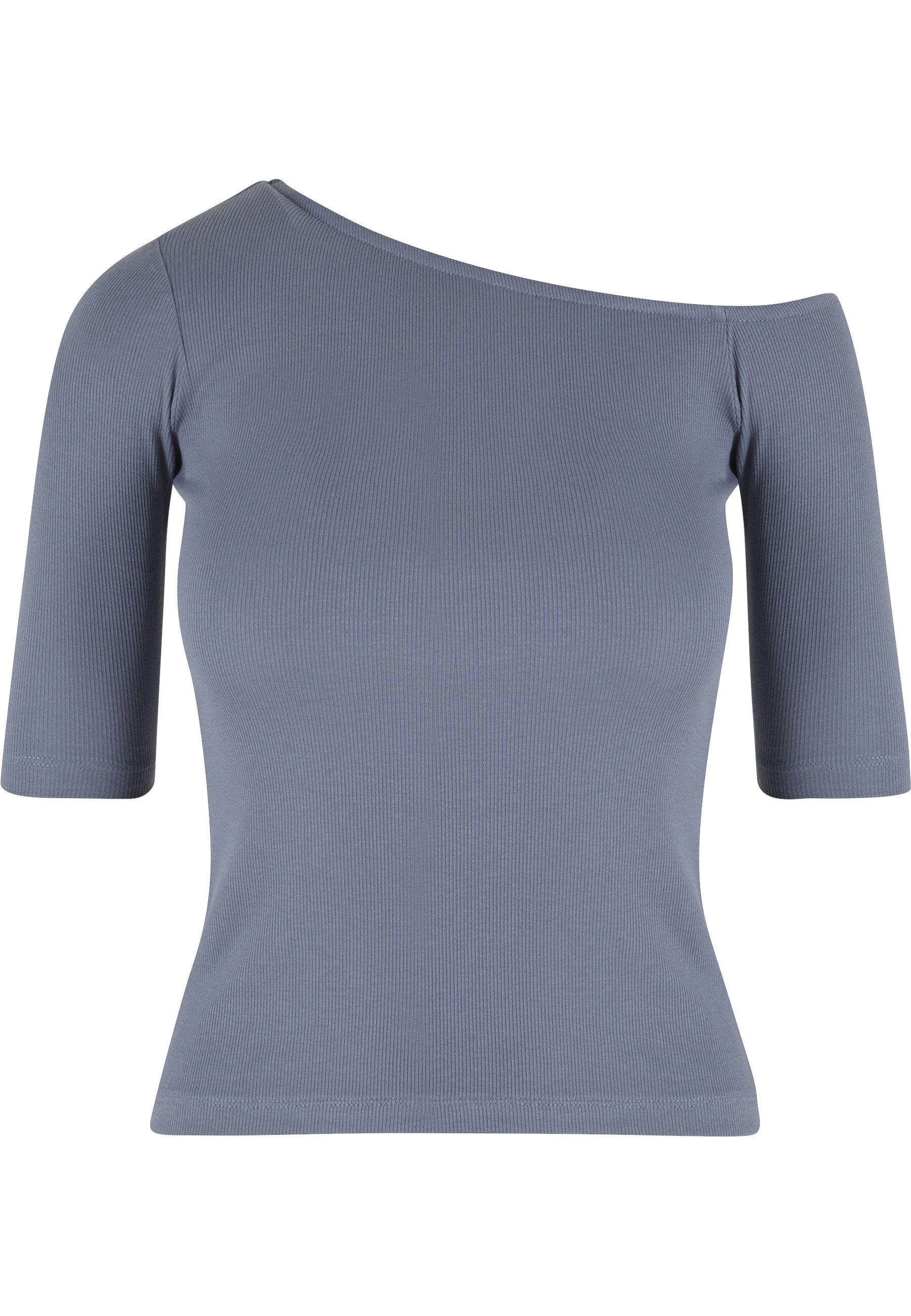 T-Shirt Urban Classics Ladies Organic Asymmetric Rib Tee