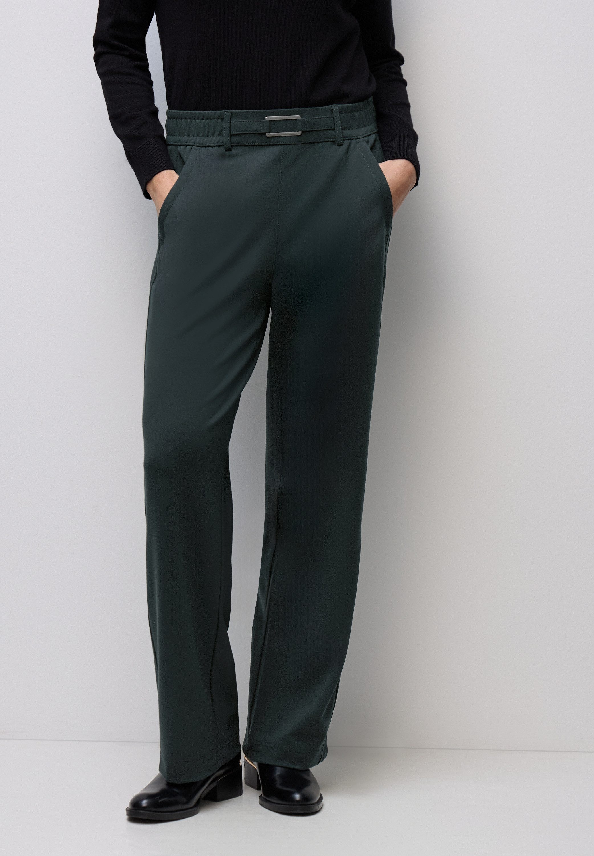 STREET ONE Stoffhose High Waist günstig online kaufen