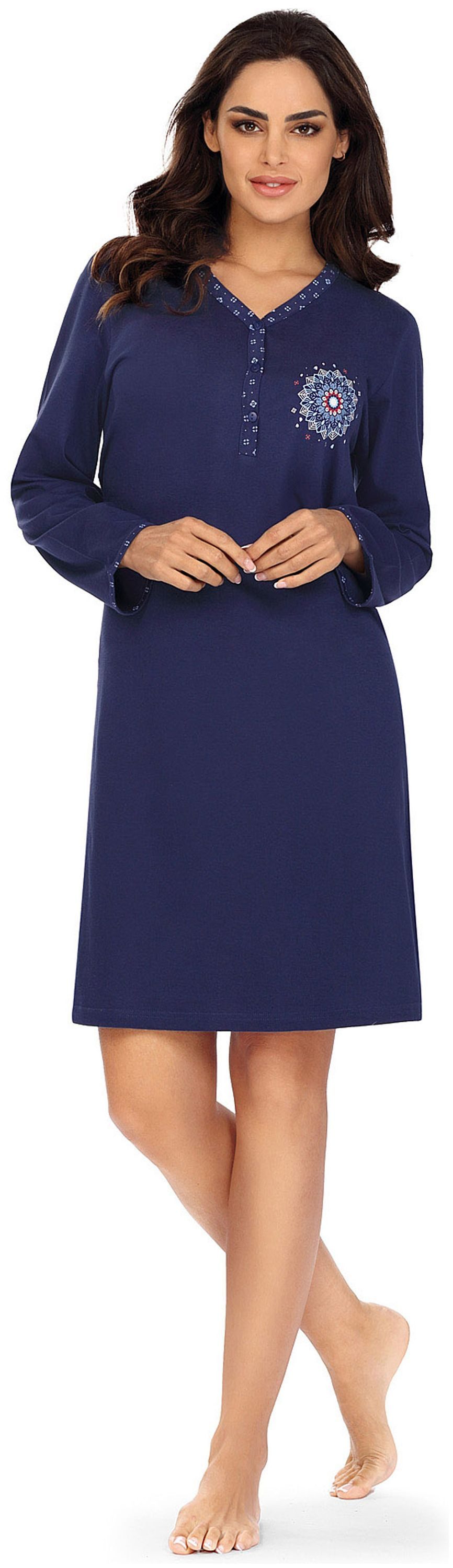 comtessa Nachthemd (Set, 1-tlg., Set) Damen Sleepshirt ca.100cm Nachthemd B günstig online kaufen