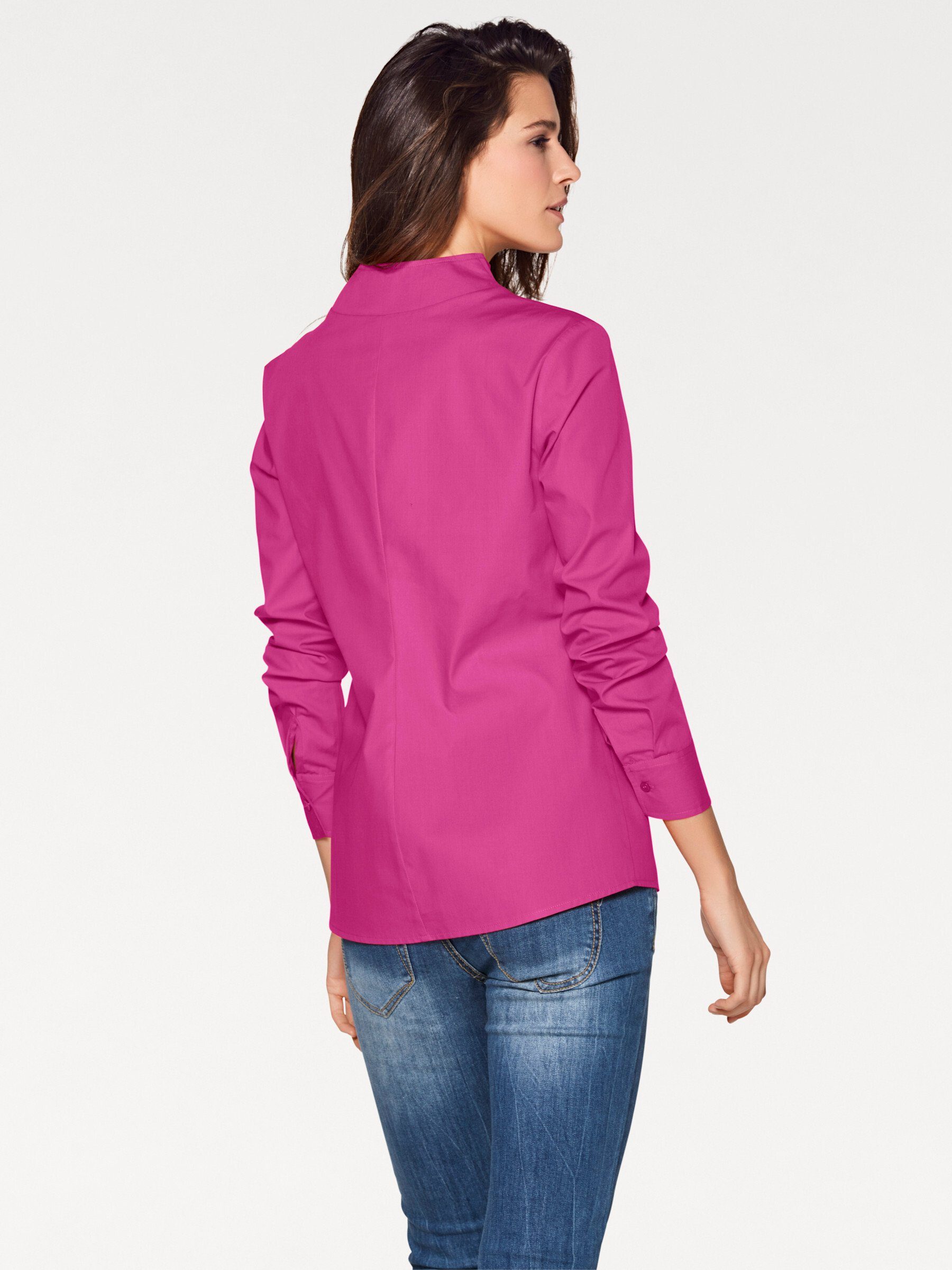 heine Klassische Bluse Hemdbluse .