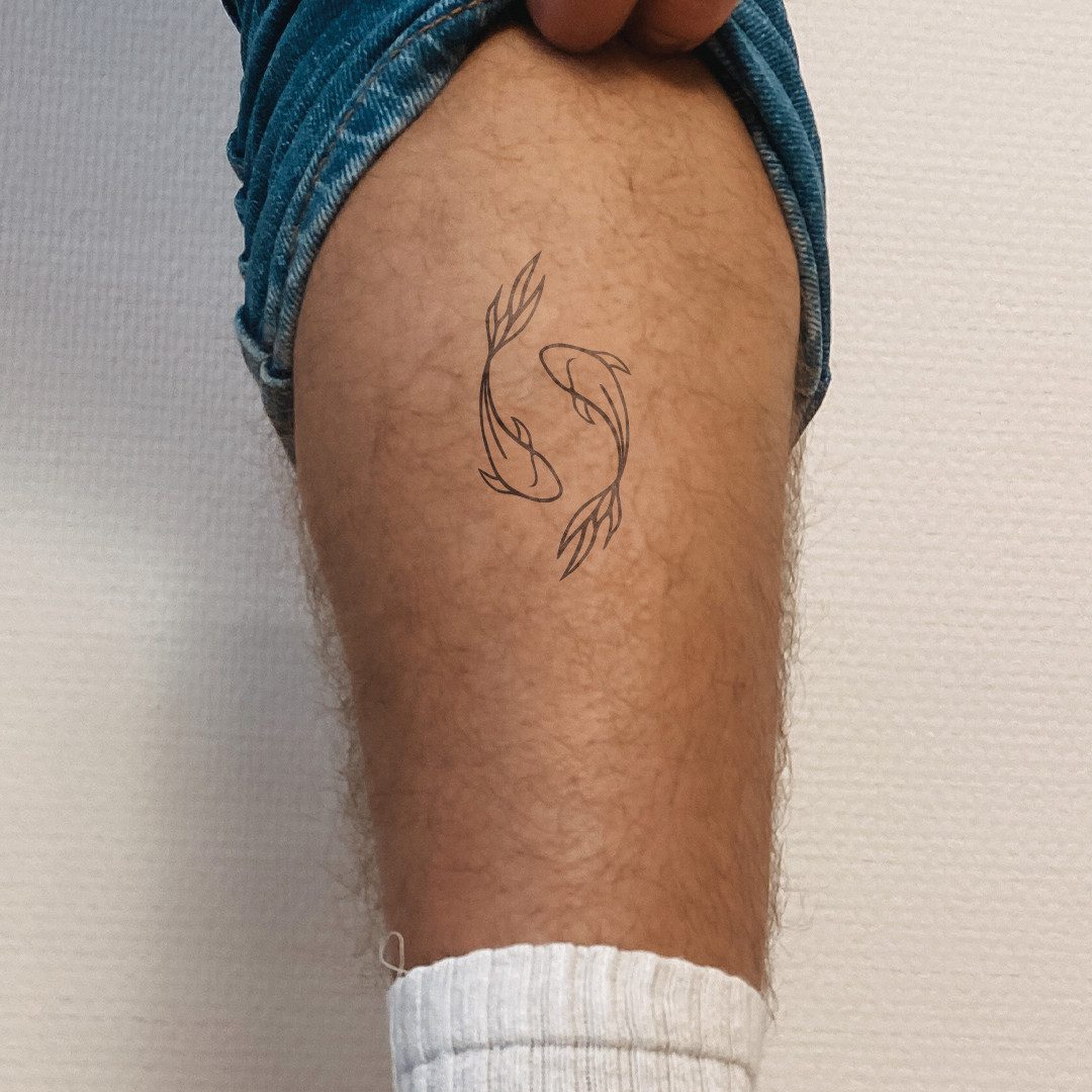 Inkster Schmuck-Tattoo Hochwertige temporäre Tattoos, Vegane & EU-Kosmetikzertifizierte Farbe, wasserfestes temporäres Tattoo, 2 Wochen Halt