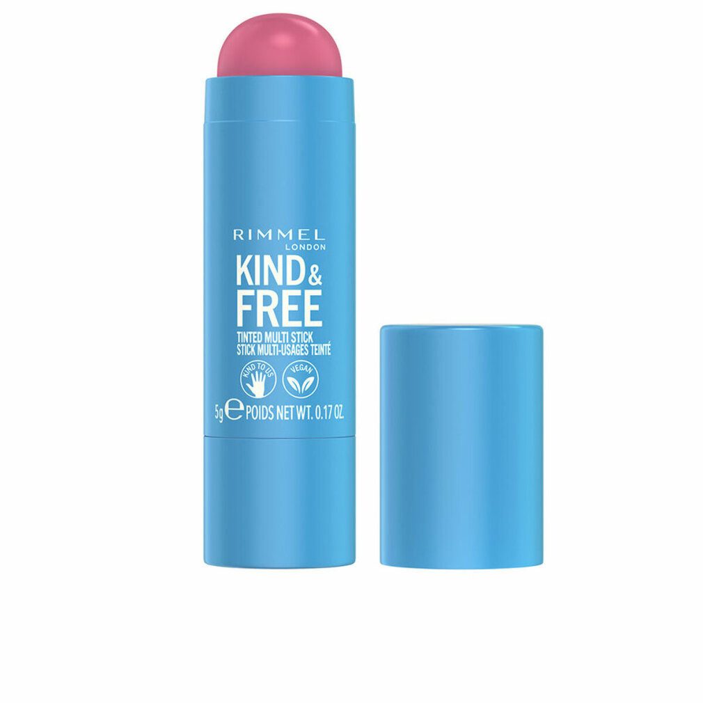 Rimmel London Lippenpflegemittel Kind y Free Tinted Multi Stick 003-Pink Heat 5g