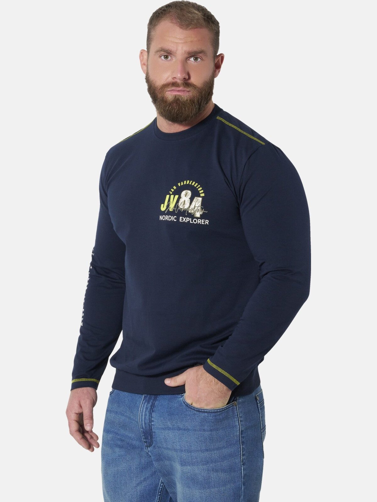 Jan Vanderstorm Langarmshirt MARKKU