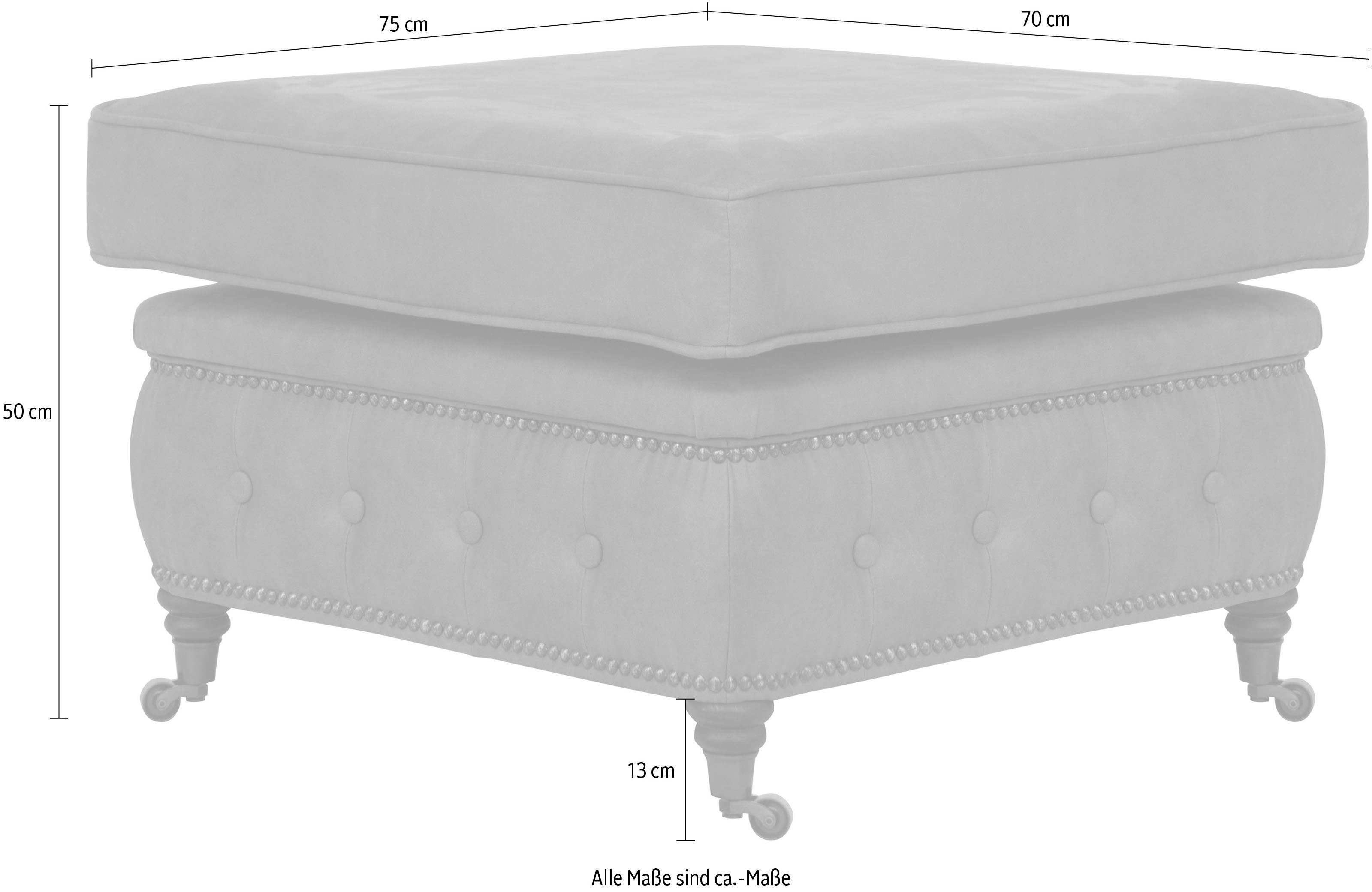 Home affaire Polsterhocker Aarburg, passend zur Serie "Aarburg"