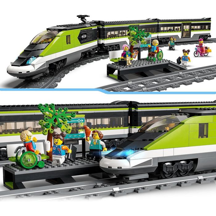 LEGO® Konstruktionsspielsteine Personen-Schnellzug (60337) LEGO® City (764 St) AH10279