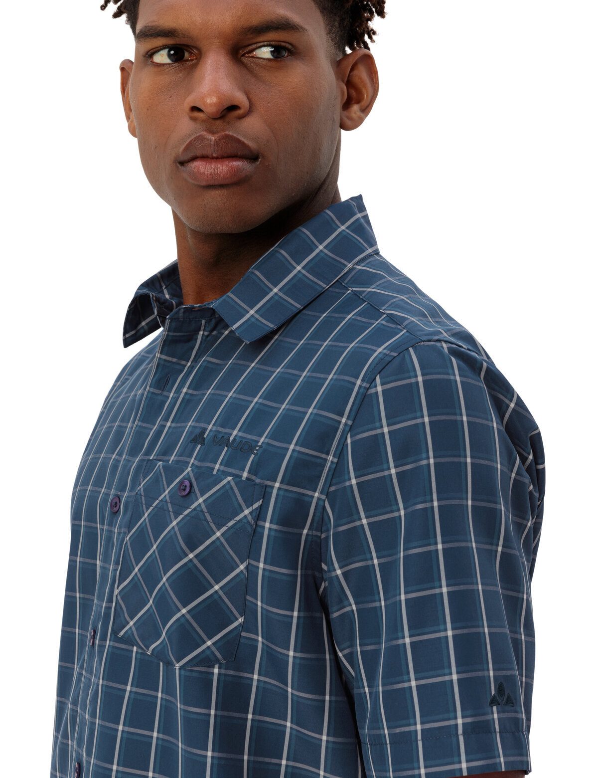 VAUDE Funktionshemd Men's Albsteig Shirt III (1-tlg) pflegeleichtes und schnelltrocknendes Hemd