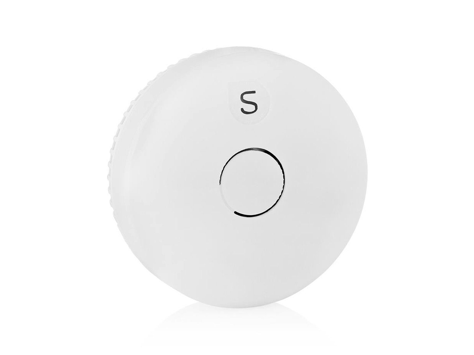 smartwares Rauchmelder (Brandmelder mit 5 Jahres Batterie & Magnethalter, Weiß, Ø 10cm)