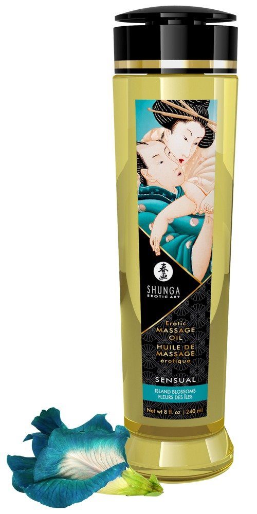 SHUNGA Massageöl Shunga - Massage Oil Massagen für Blossoms sinnliche Island ml, 240