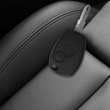 kwmobile Schlüsseltasche Gehäuse für Renault Dacia Autoschlüssel (1-tlg), ohne Transponder Batterien Elektronik - Auto Schlüsselgehäuse