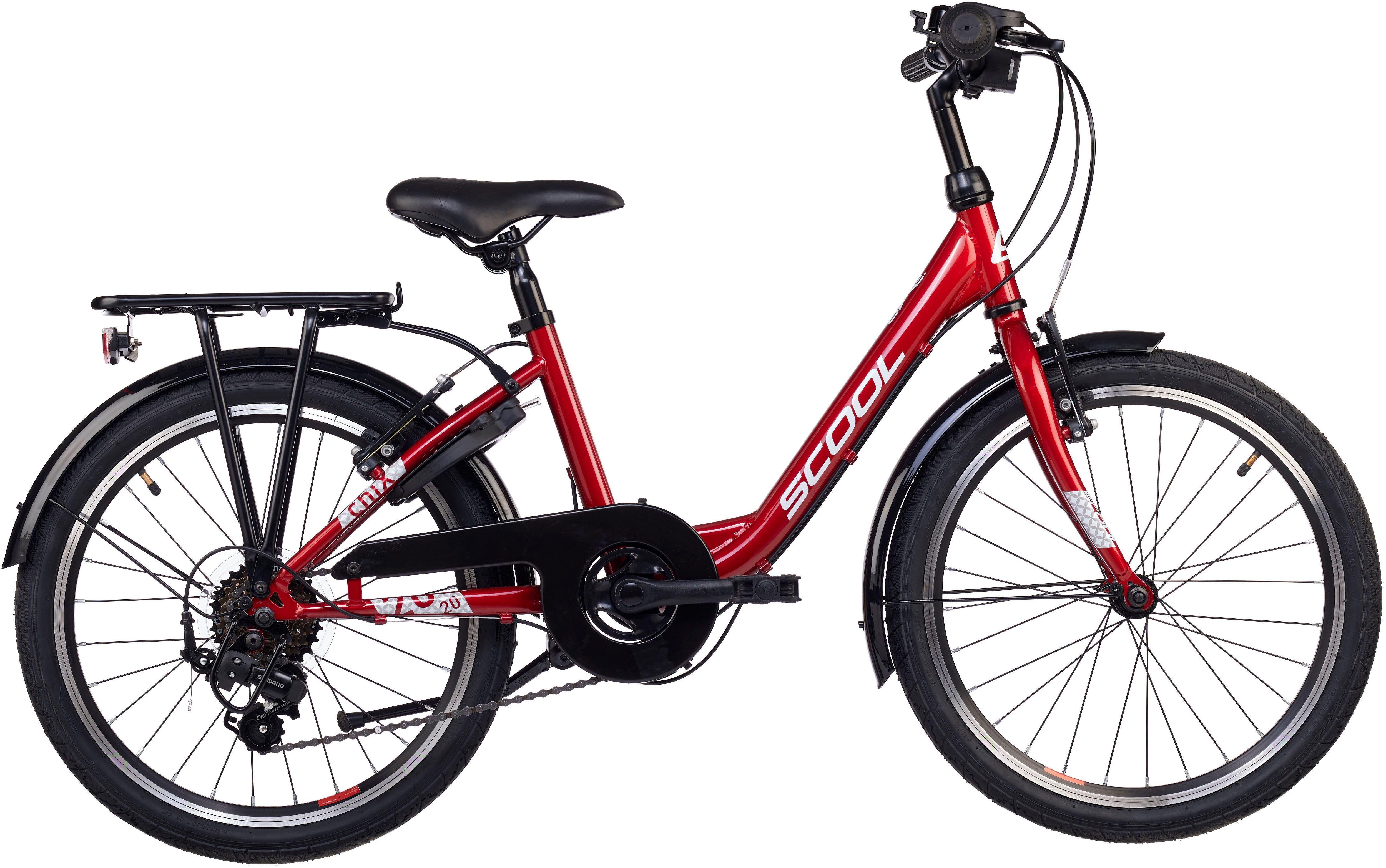 S’COOL Kinderfahrrad S'COOL chiX, 6 Gang Shimano, Kettenschaltung