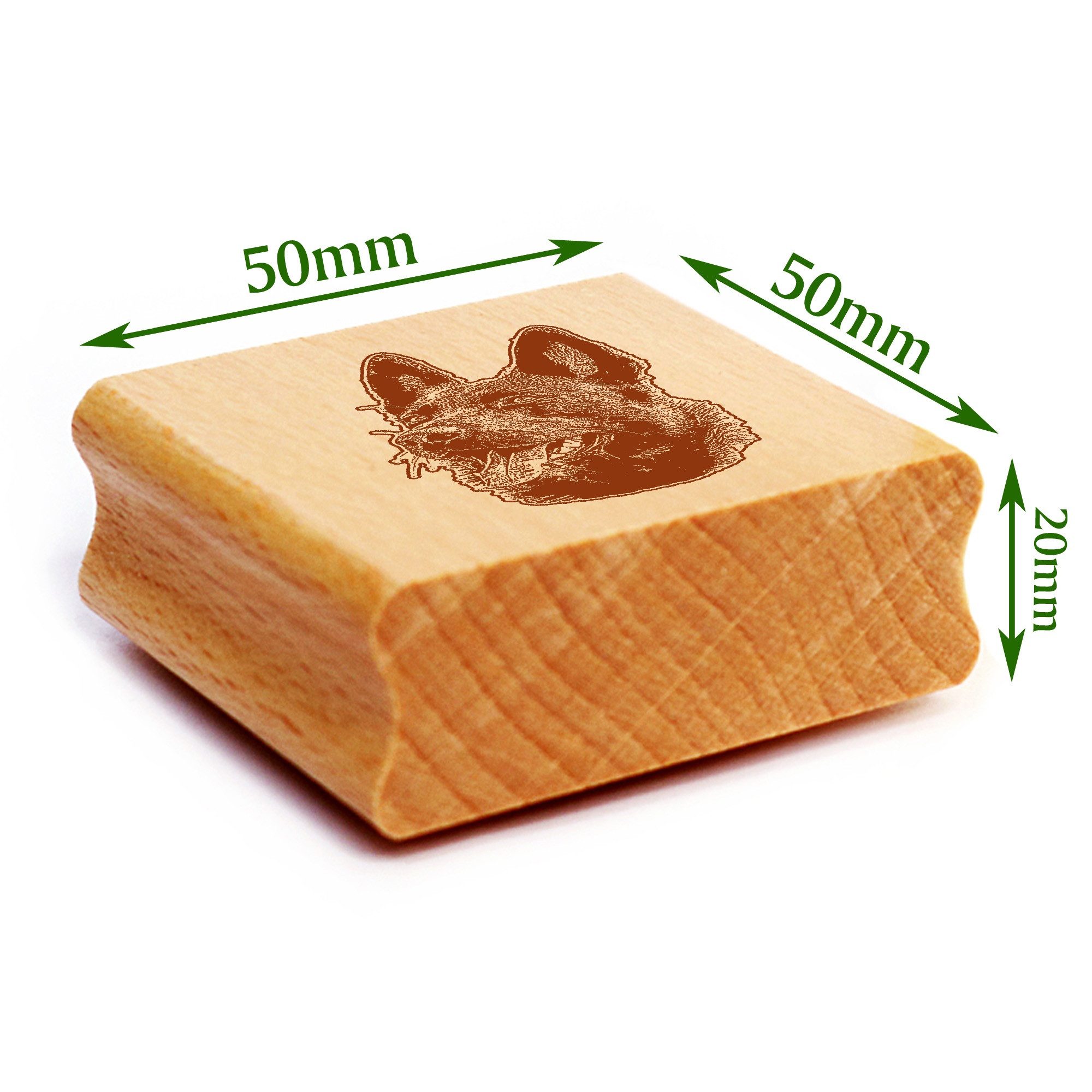 Thumbnail - Dekolando Stempel Motivstempel Holländischer Schäferhund Stempel Hund Holzstempel 35 x