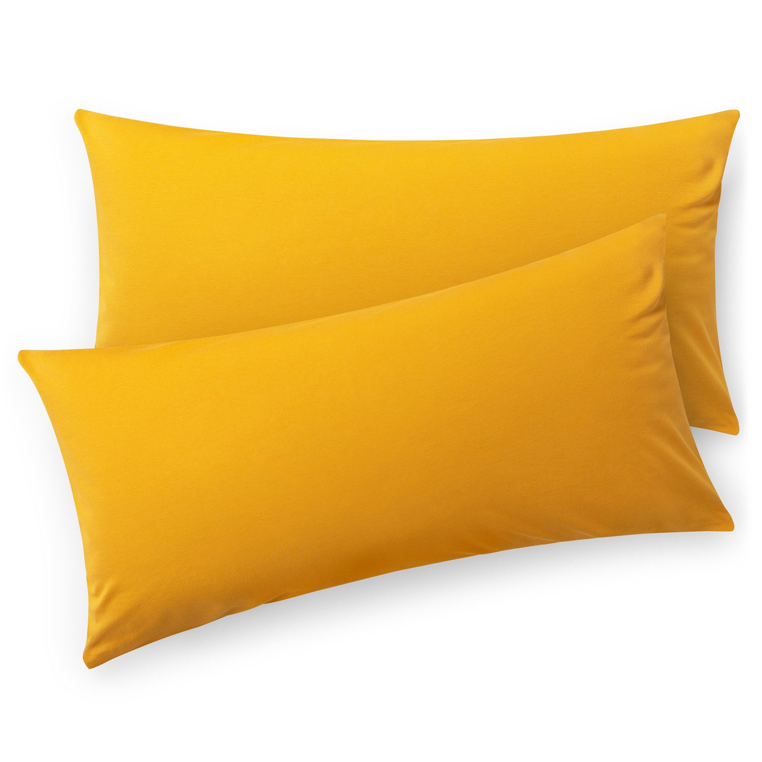 Blumtal Подушкиbezug Premium Jersey 2er Set, Oeko-Tex Zertifiziert, (2 Stück), 100% Baumwolle