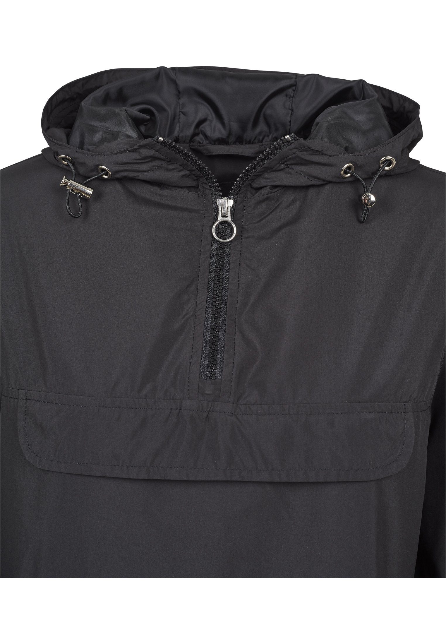 URBAN CLASSICS Outdoorjacke Kinder Pullover Basic black Girls Jacket (1-St)