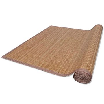 Teppich Bambus 100 x 160 cm Braun, furnicato, Rechteckig