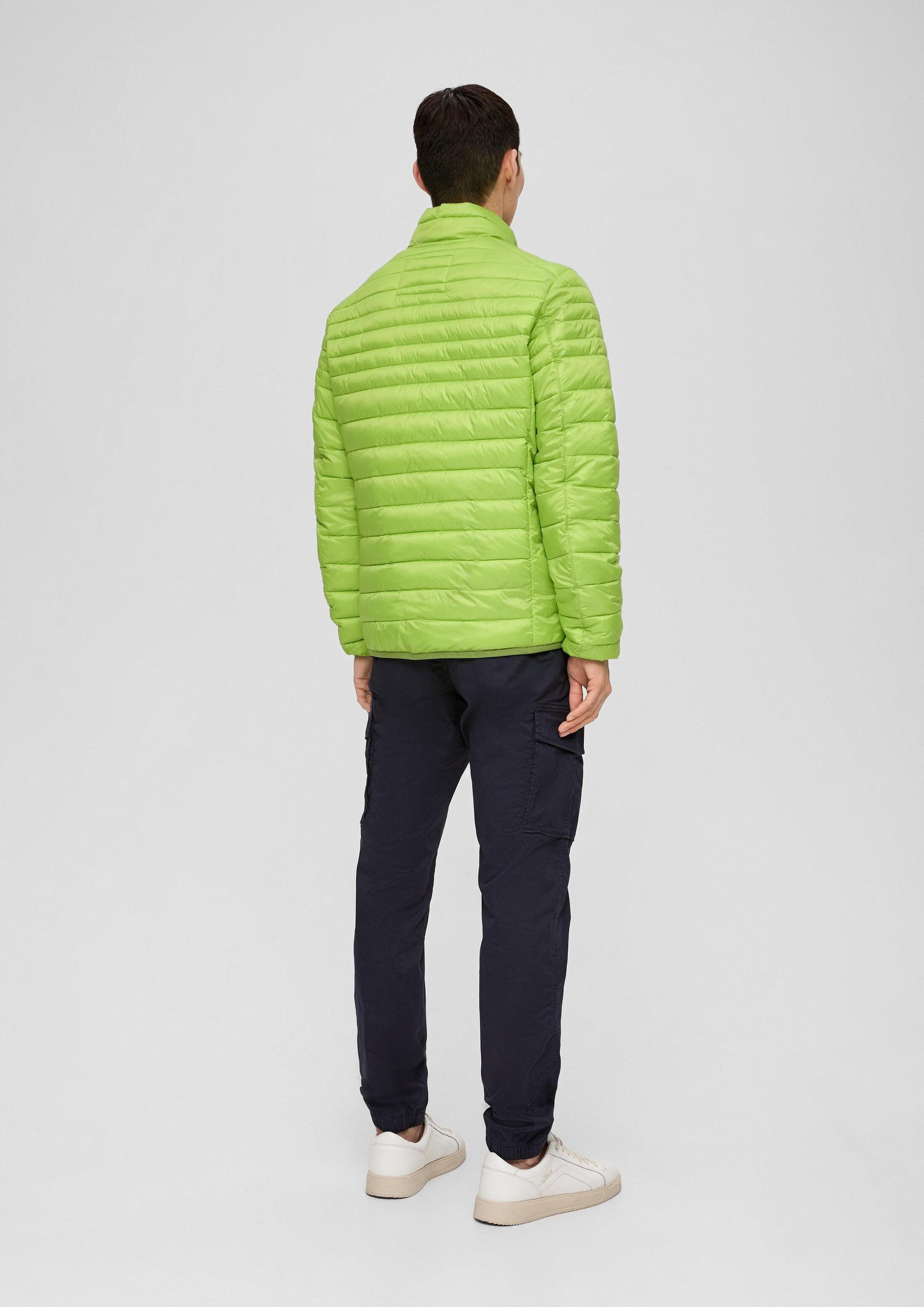 s.Oliver Funktionsjacke Outdoor-Jacke Steppjacke mit Label-Patch