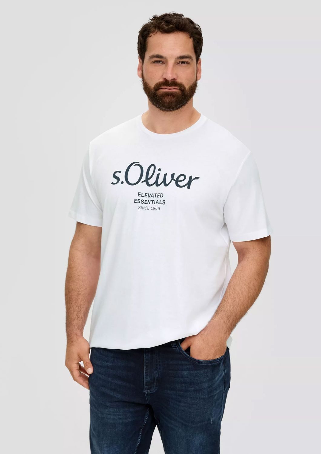 s.Oliver T-Shirt Big Size (2-tlg) Rundhals, günstig online kaufen