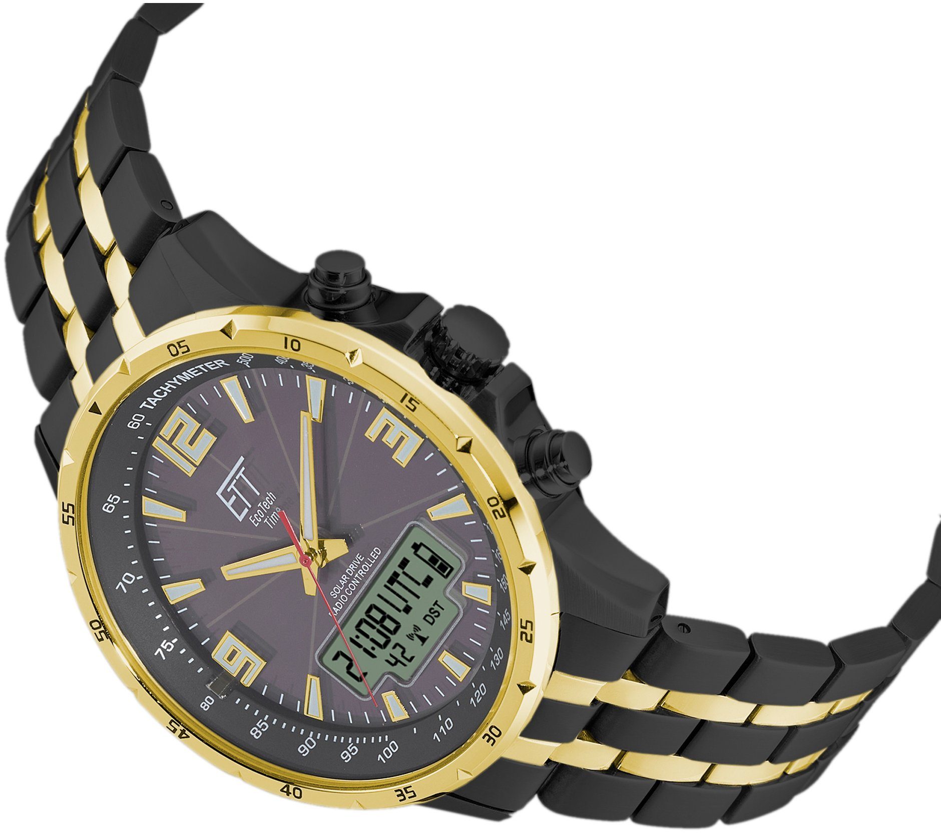 ETT Funkchronograph Arctica EGS-11567-21M, Armbanduhr, Herrenuhr, Stoppfunk günstig online kaufen