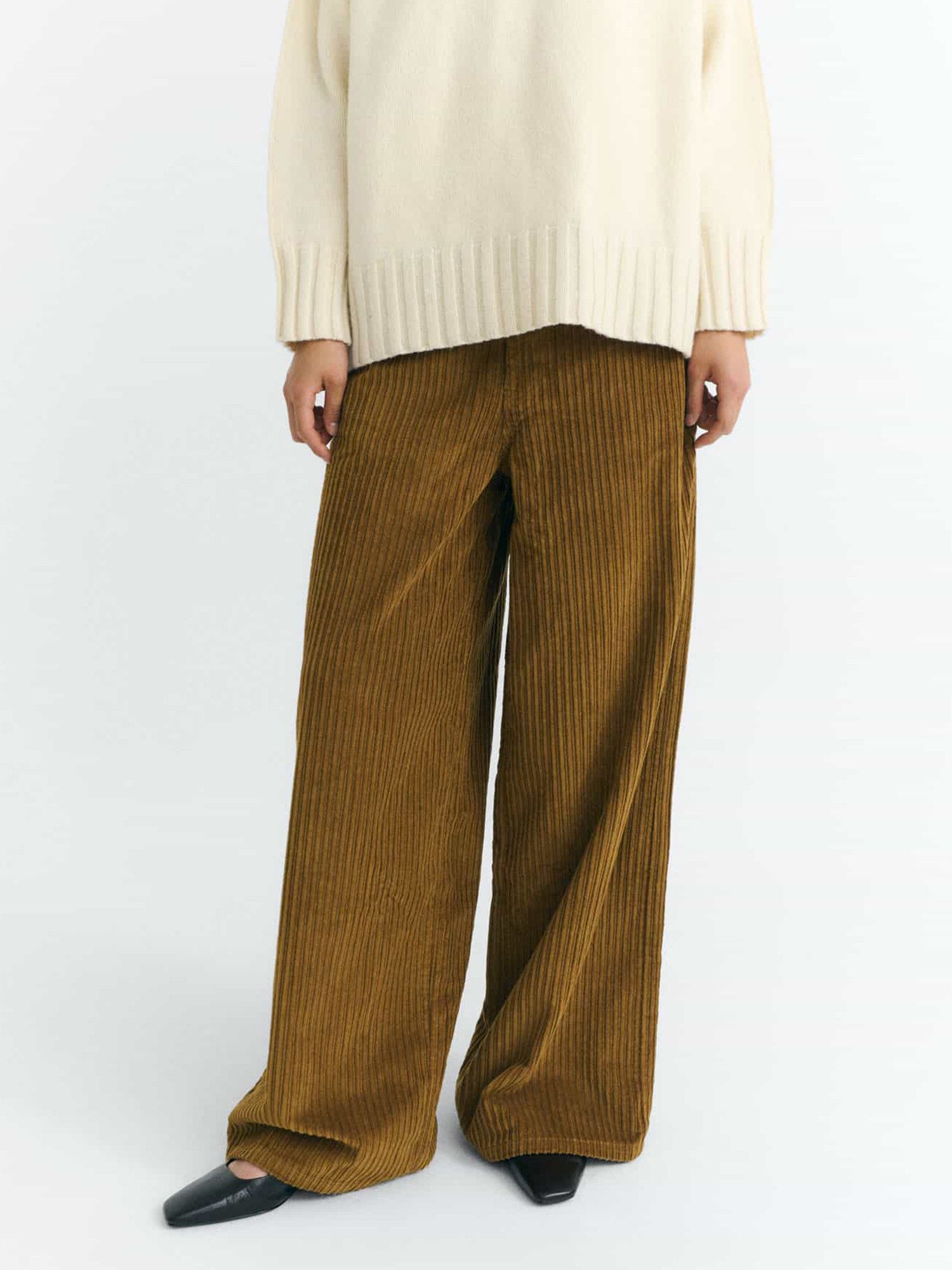 Thinking Mu Cordhose Corduroy Hedda Pants günstig online kaufen