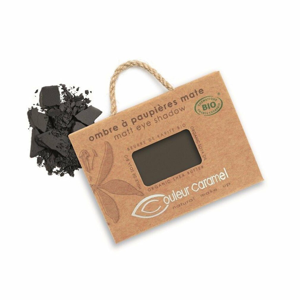COULEUR CARAMEL Lidschatten Maquillaje Sombra De Ojos 023 Noir Mat 1un