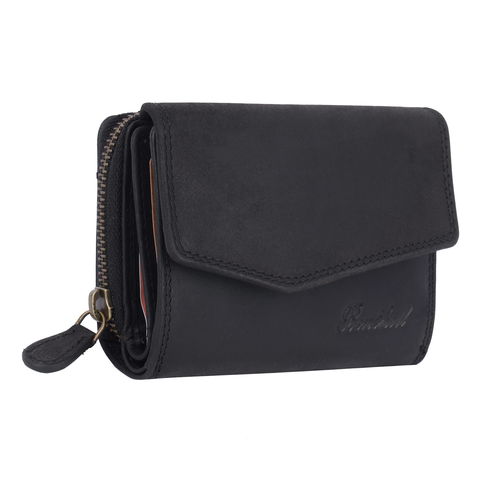 Benthill Geldbörse Damen Echt-Leder Portemonnaie RFID günstig online kaufen