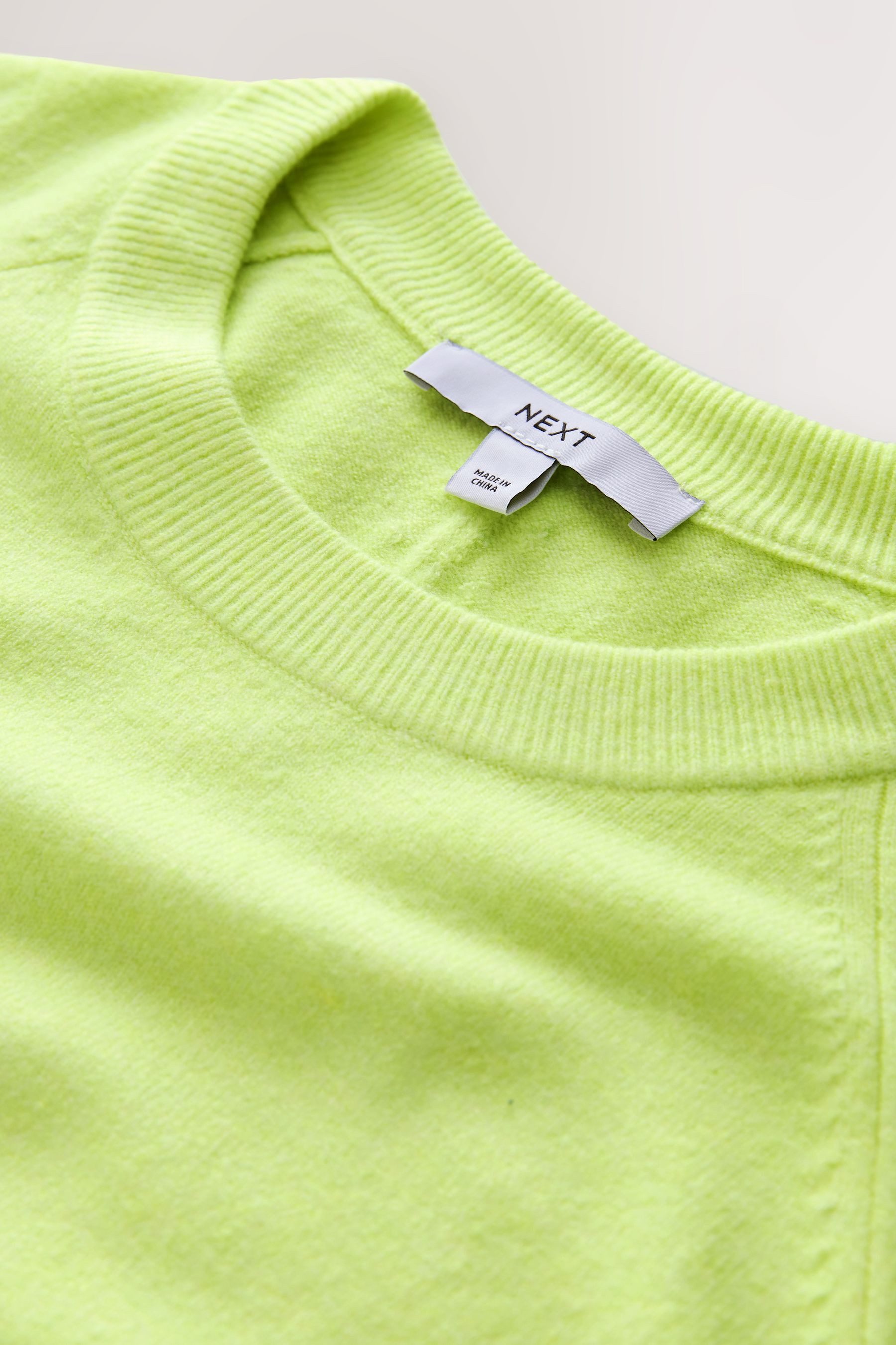 Next Rundhalspullover Langärmeliger, superweicher Pullover mit Rundhals (1- günstig online kaufen