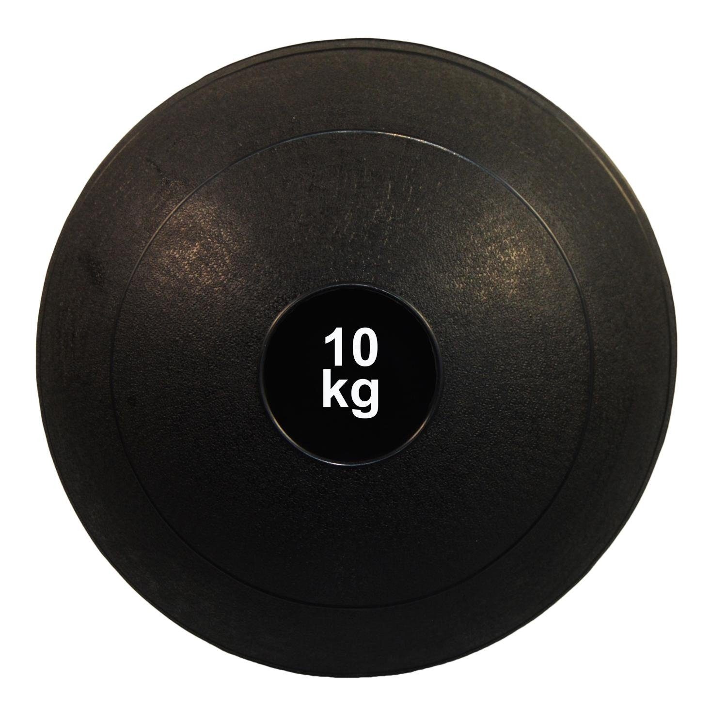 Ball Sandball BAY-Sports Fitnessbal, Eisengranulat Medizinball Slam 10kg kg mit Slamball 10