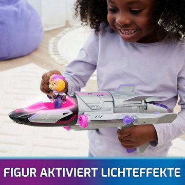 Spin Master Spielzeug-Flugzeug Paw Patrol - Movie II - Skyes Deluxe Jet-Flieger, inkl. Skye Figur, mit Licht- und Soundeffekt