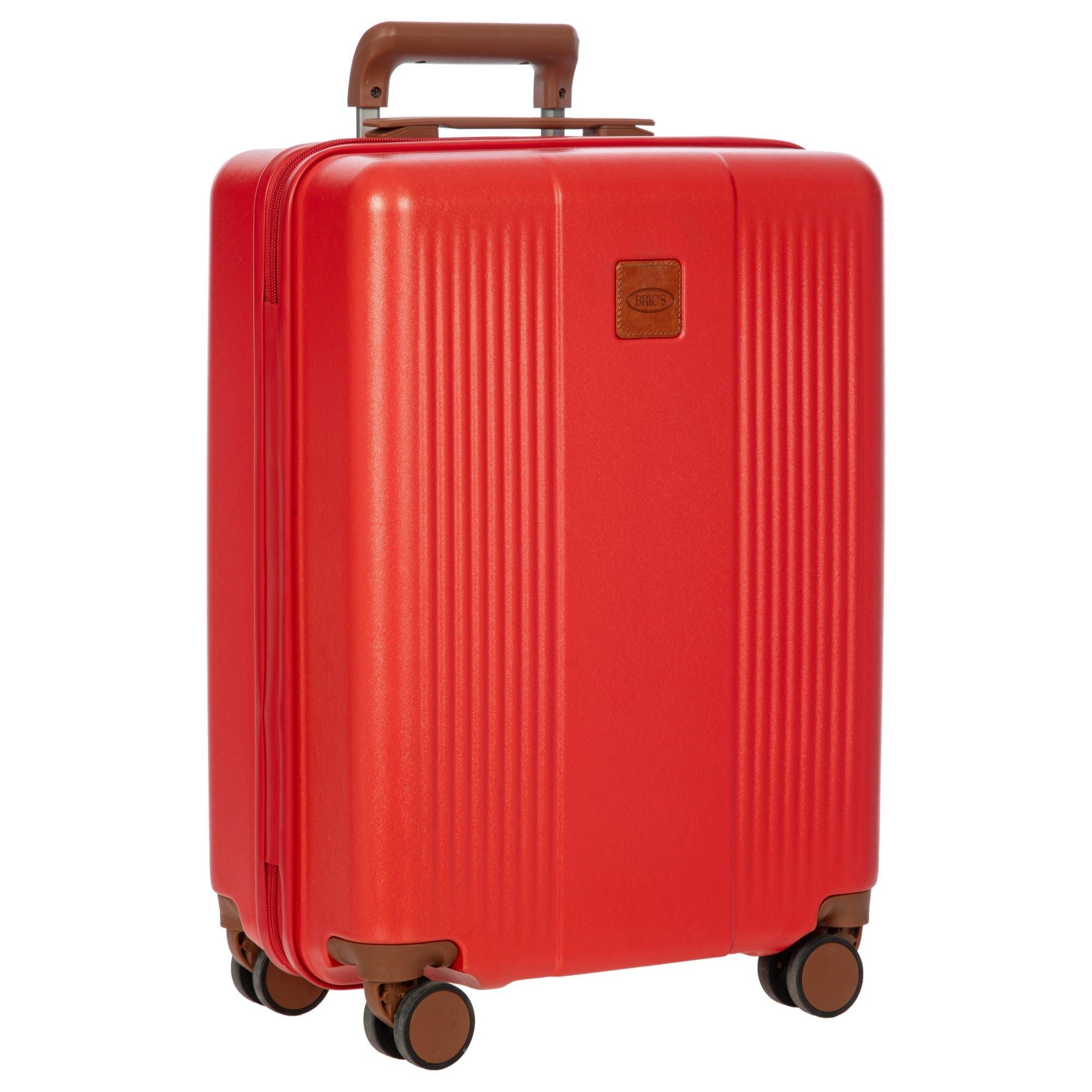 Bric's Handgepäck-Trolley Ferrara - 4-Rollen-Kabinentrolley S 55 cm (red), 4 Rollen