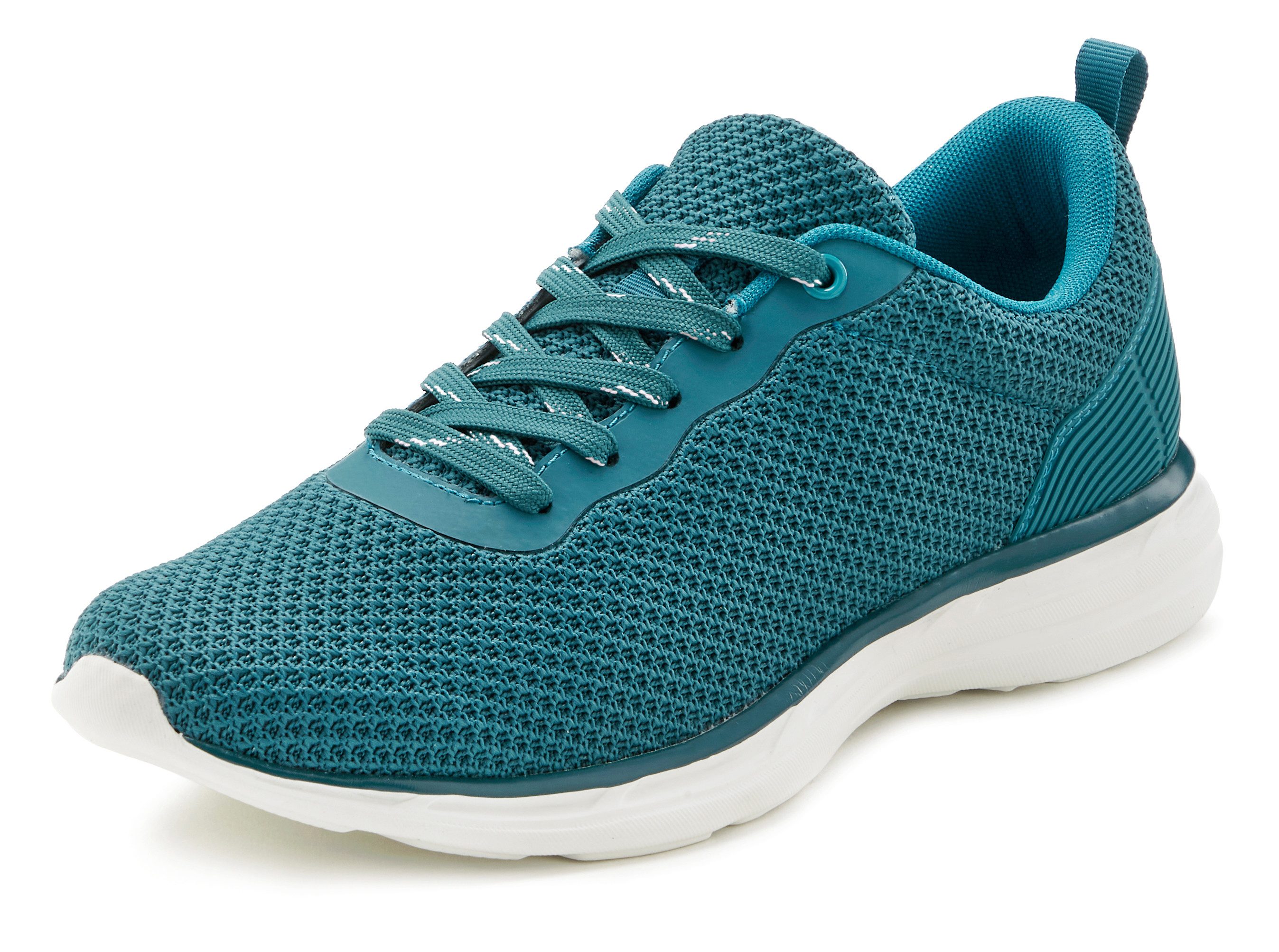 LASCANA Turnschuhe, Sneaker Schnürhalbschuh, Halbschuh, Freizeitschuh ultraleicht VEGAN