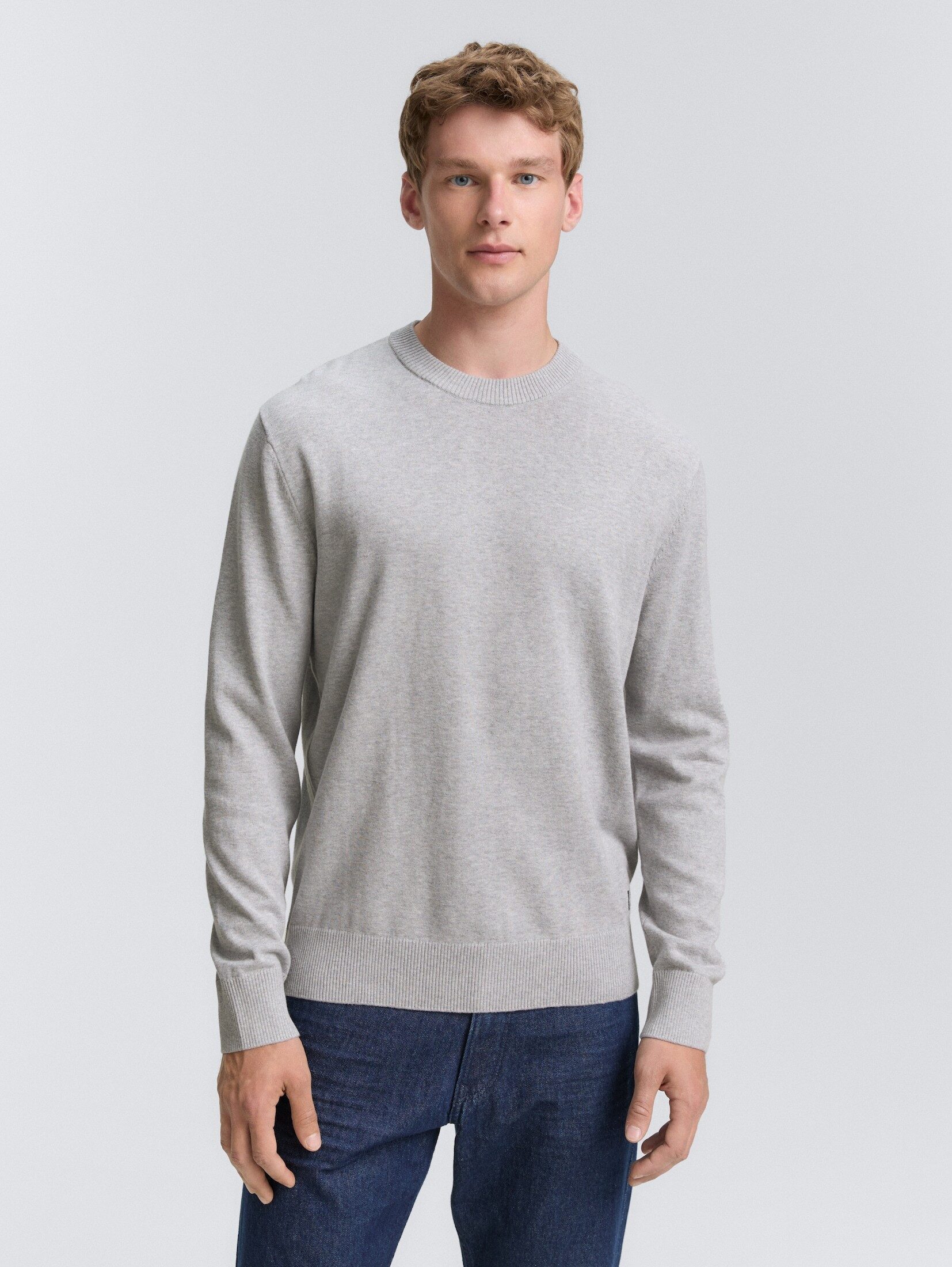TOM TAILOR Denim Strickpullover Basic Strickpullover günstig online kaufen