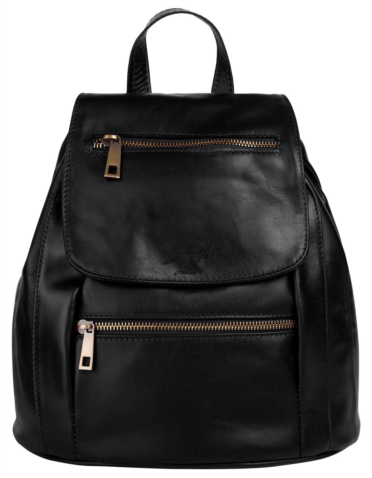 Samantha Look Cityrucksack, echt Leder, Made in Italy