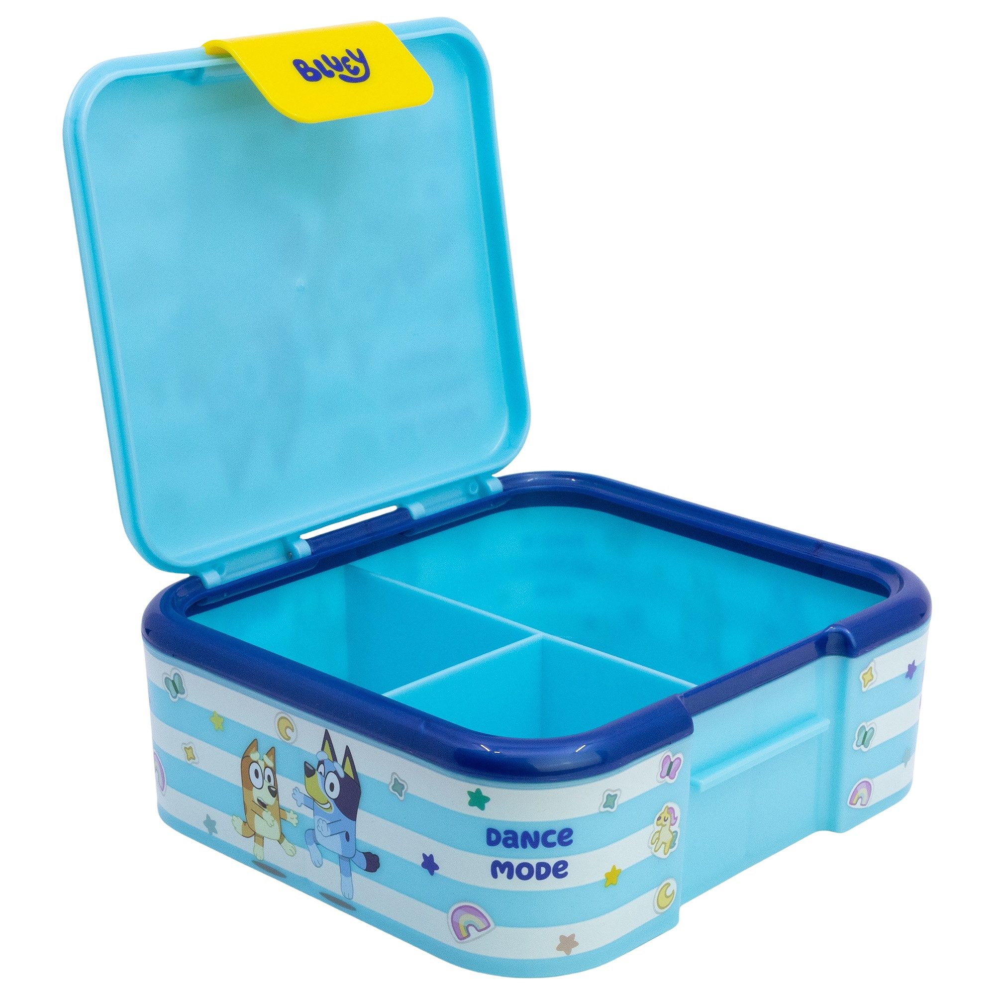 Bluey Lunchbox Bluey Bingo Kinder 2 teiliges Set XL Brotdose Trinkflasche 370 ml, (2-tlg., Spar-Set)