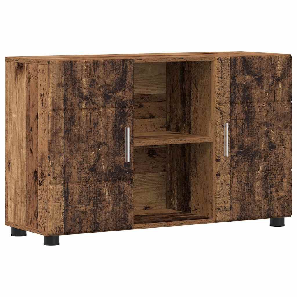 vidaXL Sideboard 88,5 x 30,5 x 55,5 cm Sideboard Schrank Wohnzimmer mit Regal Althol