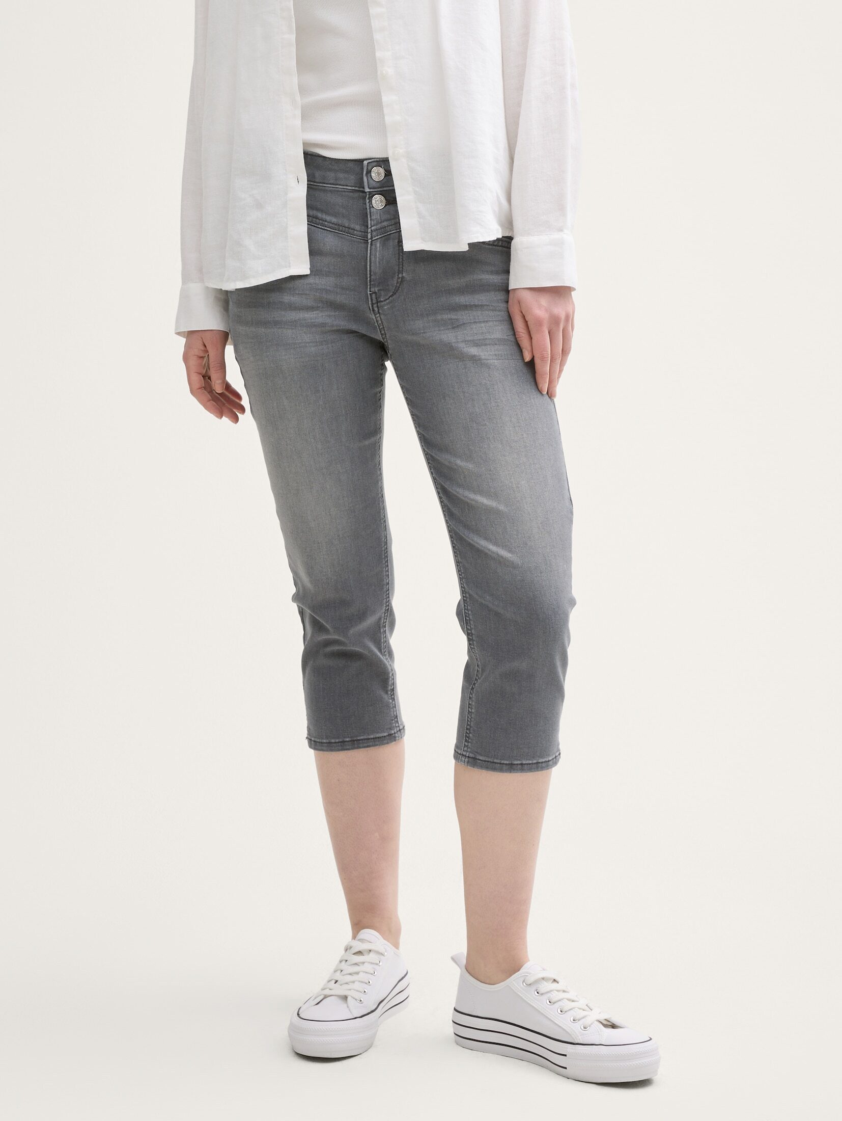 TOM TAILOR Caprijeans, mit Stretch günstig online kaufen