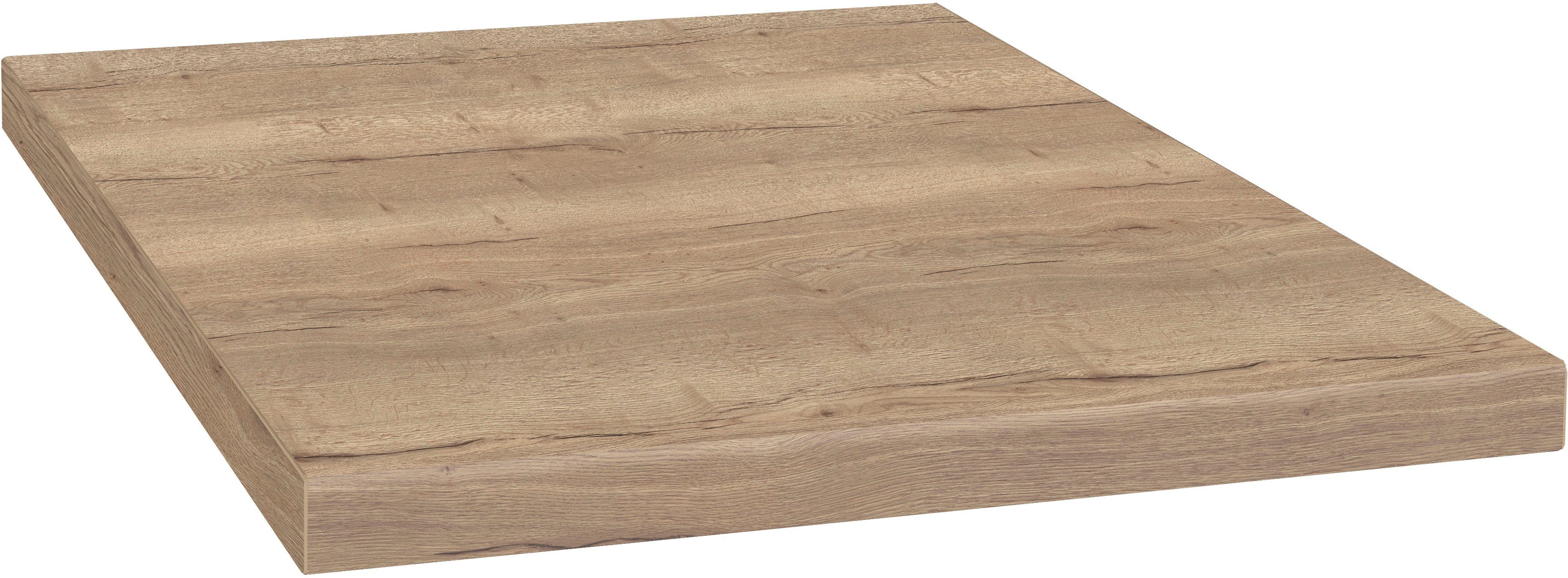 OPTIFIT Arbeitsplatte Luzern, 38 mm stark, Tiefe 60 cm, große Auswahl an Breiten