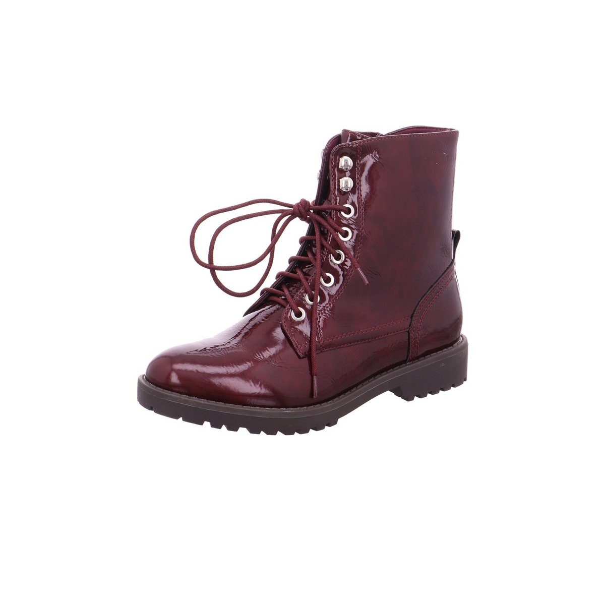 Hassia Schnür-Stiefeletten für Damen in bordeaux Schnürstiefelette (1-tlg)