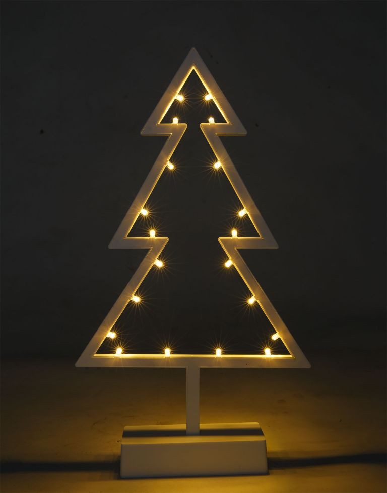 Trend Line Dekofigur TrendLine LED Silhouette Tanne Lichterbaum günstig online kaufen