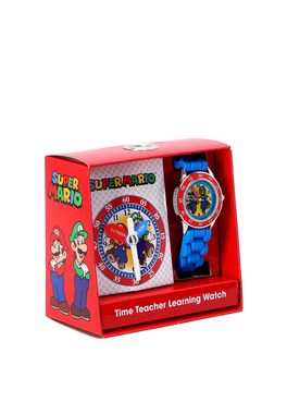 DISNEY Jewelry Quarzuhr Disney Super Mario Time Teacher, (inkl. Schmuckbox)